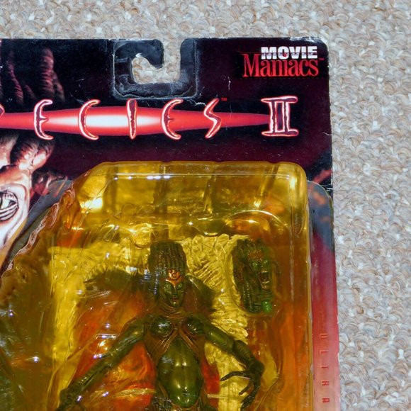 1998 McFarlane Movie Maniacs Series 1 Species II Eve Figure MOC New - Picture 3 of 10